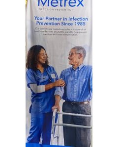 Metrex Pop-up Banner2 "Your Partner in Infection Prevention" ***ONLY MARKETING CAN ORDER***