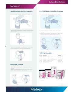 MKT-19-0017 - Guide to Using CaviWipes1 Wall Chart (Pack of 10) (Limit 2)