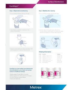 MKT-19-0188 - Guide to Using CaviWipes Wall Chart (Pack of 10) (Limit 2)
