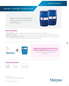 MKT-19-0615 - CaviCide 55 Gallon Drum Sales Sheet (Pack of 25) (Limit 2)