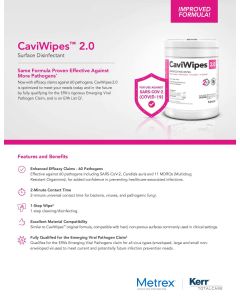 MKT-20-0667 - CaviWipes 2.0, Sales Sheet (Pack of 25) (Limit 2)