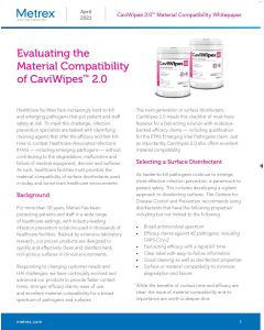 MKT-20-1058 - Material Compatibility White Paper (PR Firm) Sales Sheet (Pack of 25) (Limit 2)