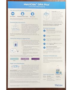 MKT-24-1118 - Metricide OPA Plus Wall Chart (Single) (Limit 10)
