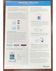 MKT-24-1119 - MOPA Test Strip Guide Wall Chart (Single) (Limit 10)